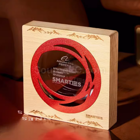Customization Solid Wood Trophy Corporate Gifts