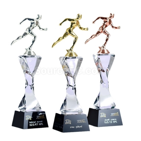 Customization Metal Crystal Trophy Corporate Gifts