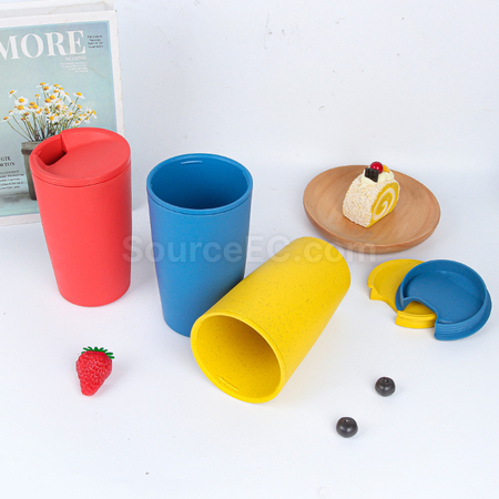 Customization Wheat Straw Coffee Cup Corporate Gifts