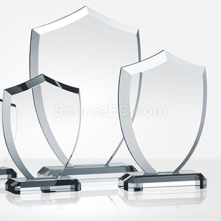 Customization Crystal Shield Trophy Corporate Gifts