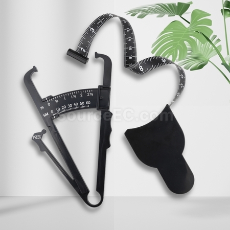 Body Fat Caliper and Measuring Tape