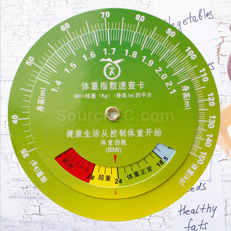 Health Calculator Wheel