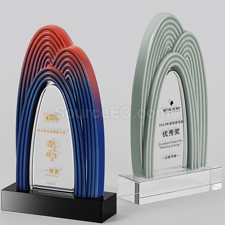 Customization Ceramic Crystal Trophy Corporate Gifts