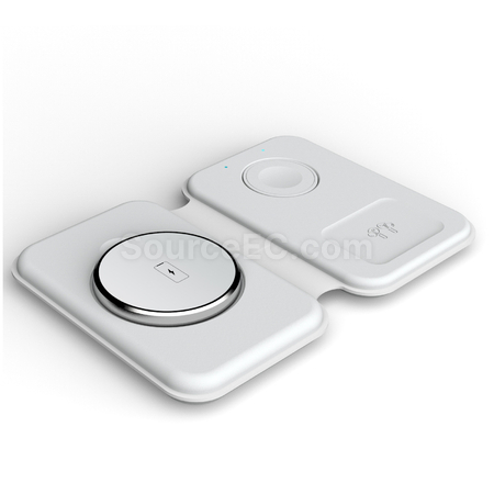 Customization Magnetic Folding Three-In-One Wireless Charger Corporate Gifts