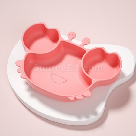Customization Crab Shaped Baby Food Bowl Corporate Gifts