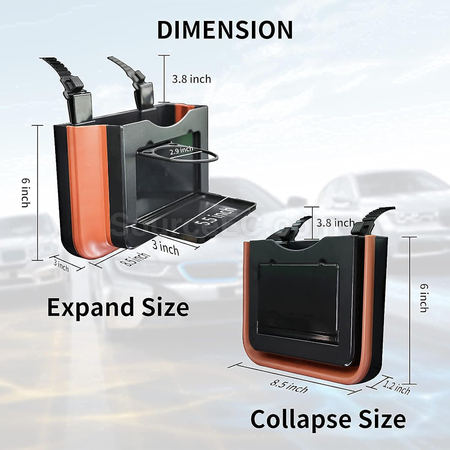 Customization Backseat Organizer with Cup Holders  Corporate Gifts