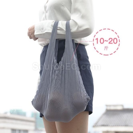 Customization Large Capacity Magic Pleated Bubble Bag Corporate Gifts