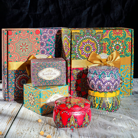 Customization Romantic Scented Candle Gift Box Set Corporate Gifts