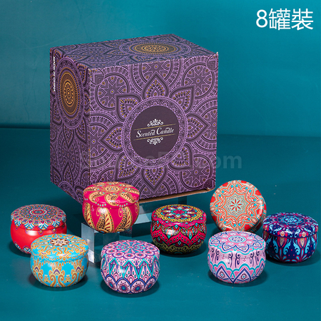 Customization Romantic Scented Candle Gift Box Set Corporate Gifts