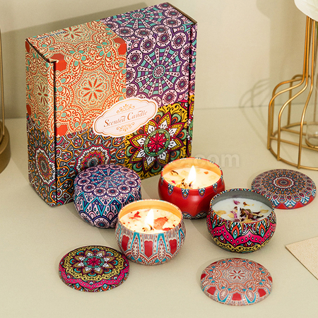 Customization Romantic Scented Candle Gift Box Set Corporate Gifts