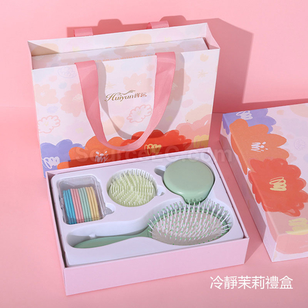 Customization Colorful Aroma Massage Comb Gift Box Set Corporate Gifts
