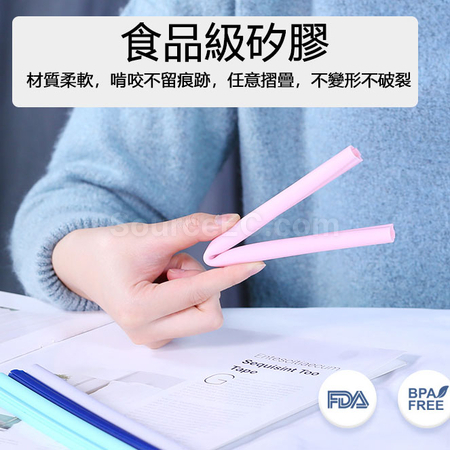 Customization Silicone Straw with Tube Corporate Gifts