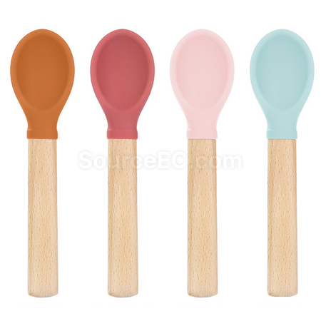 Customization Short-handled Wooden Cutlery Corporate Gifts