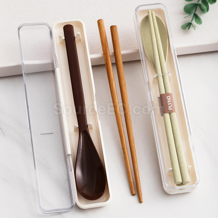 Customization Wheat straw tableware set Corporate Gifts