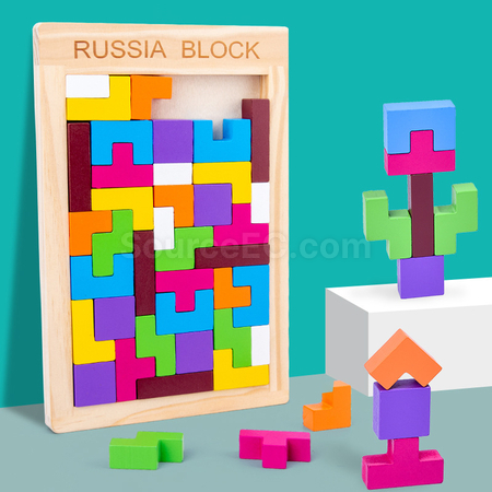Customization Russian Block Puzzle Corporate Gifts