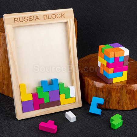 Customization Russian Block Puzzle Corporate Gifts