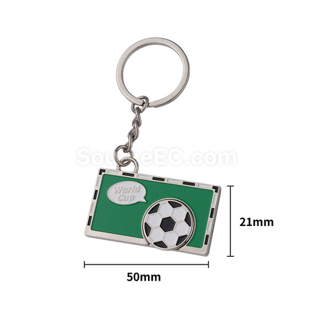 Customization Football Keychain Corporate Gifts