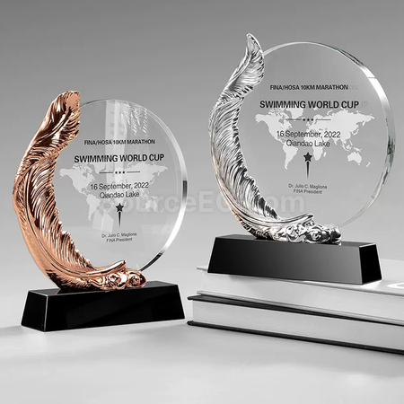 Customization Metal Crystal Trophy Corporate Gifts