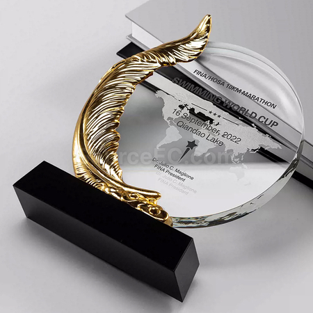 Customization Metal Crystal Trophy Corporate Gifts