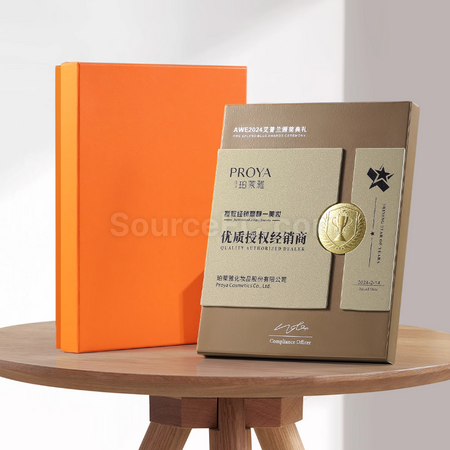 Customization leather Metal Medal Corporate Gifts