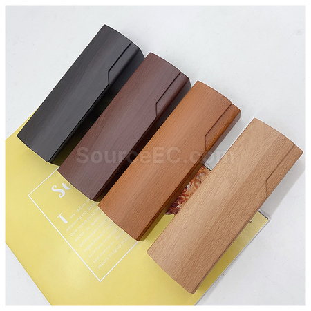 Customization Wood Grain Glasses Case Corporate Gifts