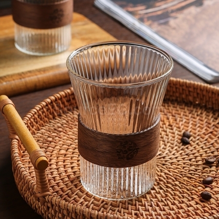 Customization Japanese Style  Glass Tea Cup Corporate Gifts