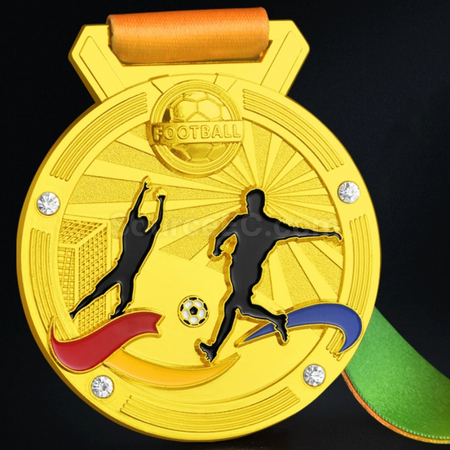 Customization Football Metal Medal Corporate Gifts