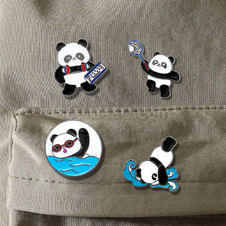 Customization Panda Badge Corporate Gifts