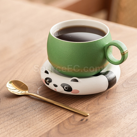 Customization Panda Ceramic Cup Corporate Gifts