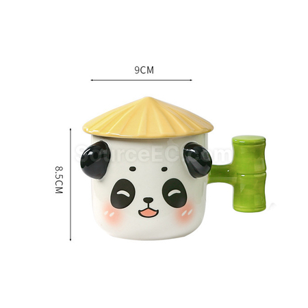Customization Panda Ceramic Cup Corporate Gifts