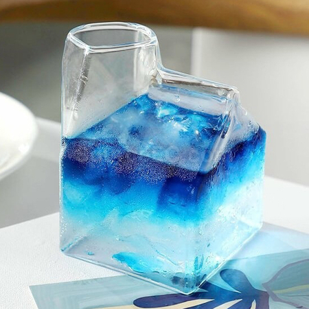 Customization Glass Milk Cup Corporate Gifts