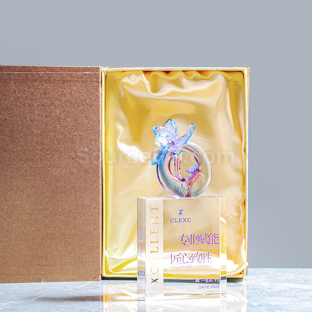 Customization Glass Crystal Trophy Corporate Gifts
