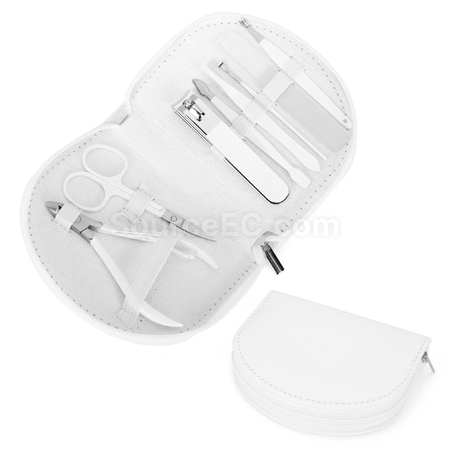 Customization PU Leather Manicure Set Corporate Gifts