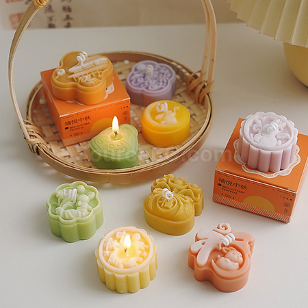 Customization Mid-autumn Mooncake Scented Candle Gift Set Corporate Gifts