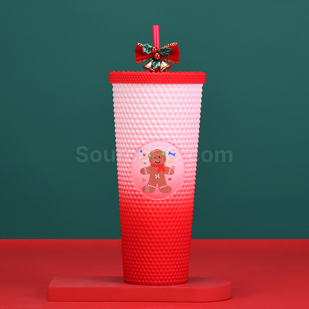 Customization 710ML Christmas Sippy Cup Corporate Gifts