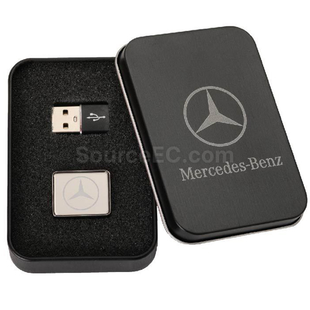Customization Type-C USB Flash Drive with Lighting Logo Corporate Gifts