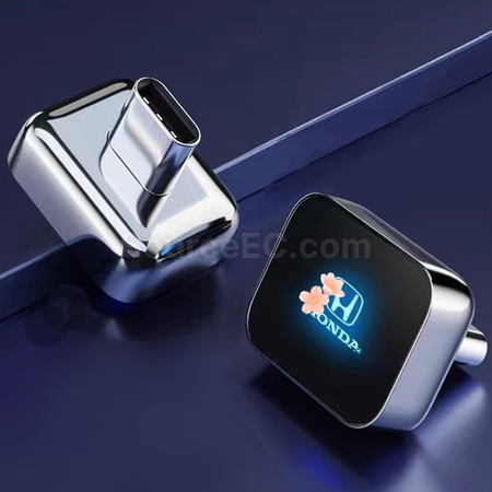 Customization Type-C USB Flash Drive with Lighting Logo Corporate Gifts