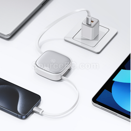 Customization Multi functional telescopic cable with built-in storage box Corporate Gifts