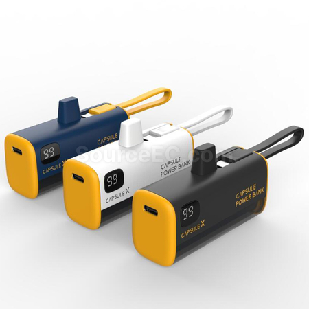 Customization Wireless Capsule Charging Bank Corporate Gifts