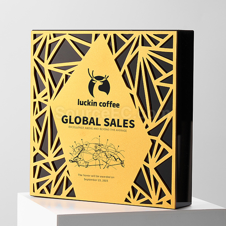 Customization Medal Crystal Plaque Corporate Gifts