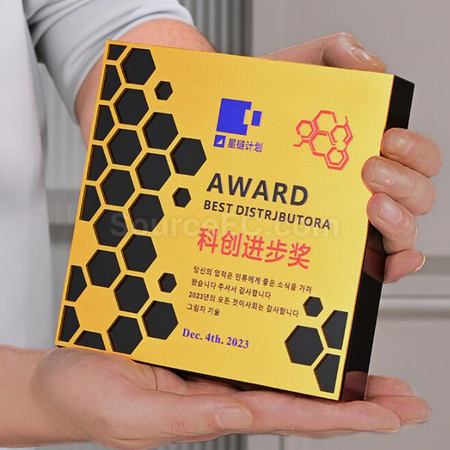 Customization Medal Crystal Plaque Corporate Gifts