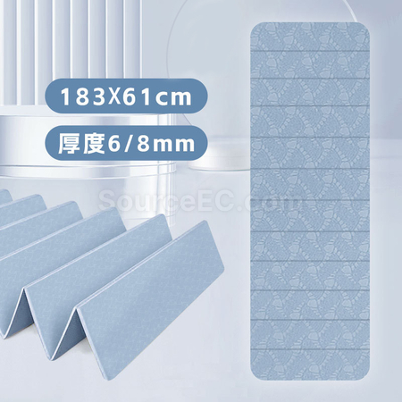 Customization Fodable TPE Yoga Mat Corporate Gifts