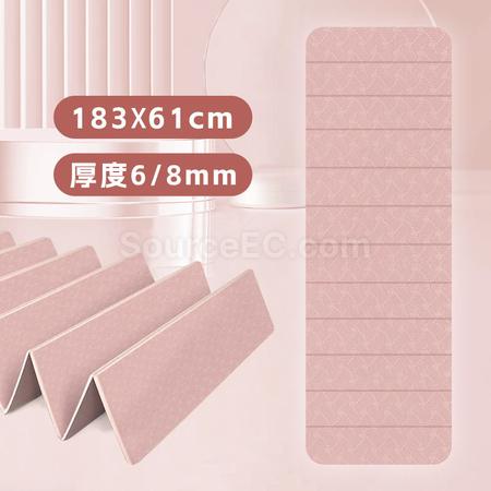 Customization Fodable TPE Yoga Mat Corporate Gifts