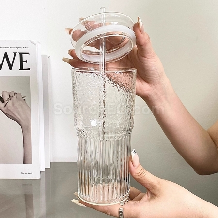 Customization Glass Coffee Cup Corporate Gifts
