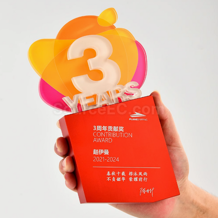 Customization Anniversary Trophy Corporate Gifts