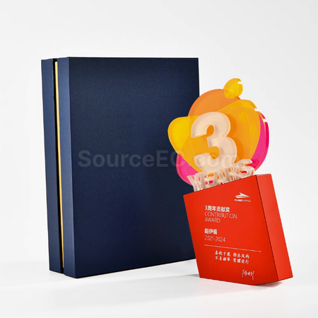 Customization Anniversary Trophy Corporate Gifts
