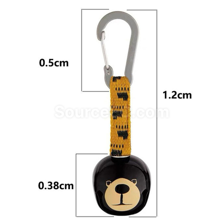 Customization Outdoor Hiking Bear Bell Backpack Pendant Corporate Gifts