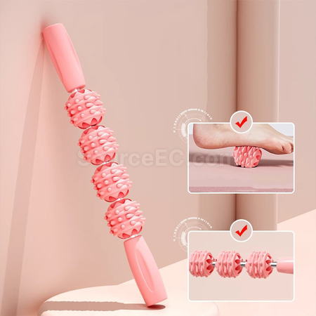Customization Five Wheel Massage Stick Corporate Gifts