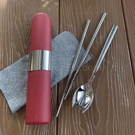 Customization 2 in 1 Tableware with Tube Corporate Gifts