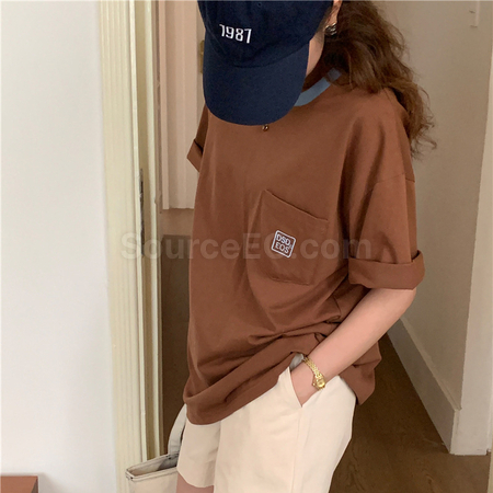 Customization Round Neck T-shirt Corporate Gifts